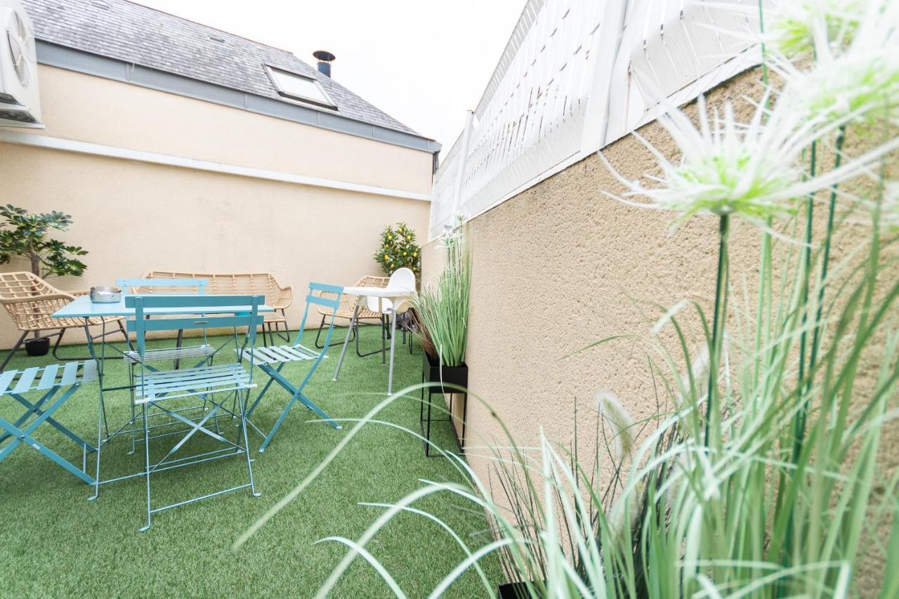 La Bigote-Ideal Groupe-6 Chambres-Billard-Terrasse Angers Exterior foto